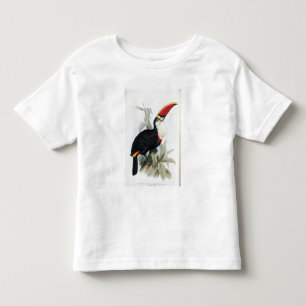 T-shirt Pour Les Tous Petits Toucan Rouge-Affiché, 'd'une monographie du Ramph