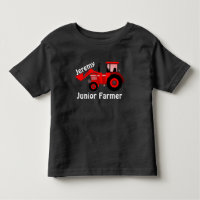 Tracteur personnalisé "Junior Farmer" et "Red Load