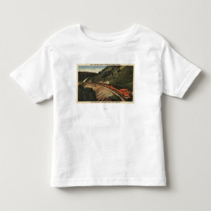T-shirt Pour Les Tous Petits Train de constructeur d'empire