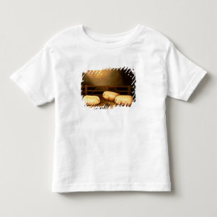 T-shirt Pour Les Tous Petits Trois porcs professionnels en dehors d'une étable