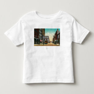 T-shirt Pour Les Tous Petits Troisième rue à Portland, Orégon