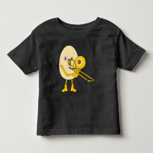 T-shirt Pour Les Tous Petits Trombone Egghead