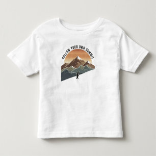 T-shirt Pour Les Tous Petits Trouvez votre propre sommet – Pingouin Inspirant