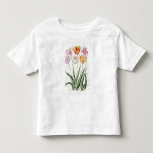 T-shirt Pour Les Tous Petits Tulipes, du "Florilegium de Nassau" (la semaine