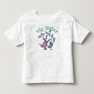 T-shirt Pour Les Tous Petits Tweety Birds Big Sister
