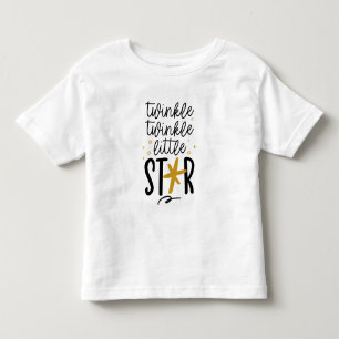 T-shirt Pour Les Tous Petits Twinkle Twinkle Little Star Doodle