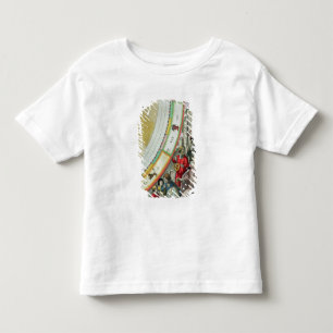 T-shirt Pour Les Tous Petits Tycho Brahe, détail d'une carte montrant le sien