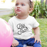 Typographie noire Retro Big Sister