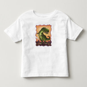 T-shirt Pour Les Tous Petits Tyrannosaurus Art Tops