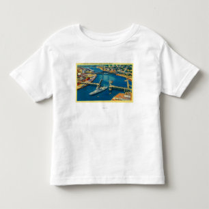 T-shirt Pour Les Tous Petits U.S. Cuirassé passant par Portland