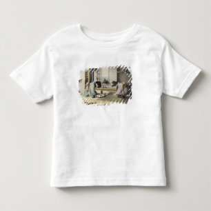 T-shirt Pour Les Tous Petits Un appel d'après-midi, c.1880 (albumen coloré pa