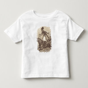 T-shirt Pour Les Tous Petits Un cavalier de Cosaque