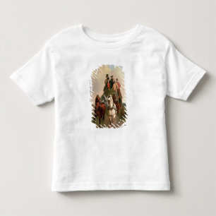 T-shirt Pour Les Tous Petits Un entraîneur et quatre sur une route ouverte