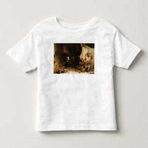 T-shirt Pour Les Tous Petits Un intérieur cuisine avec une serveuse
