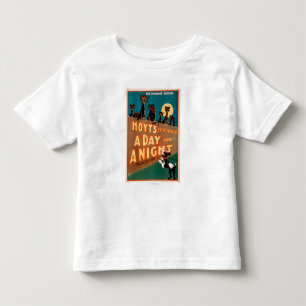 T-shirt Pour Les Tous Petits "Un jour et chats et chiens d'une nuit" musicaux