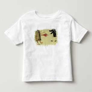 T-shirt Pour Les Tous Petits Un maori échangeant une écrevisse