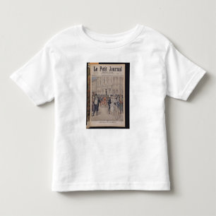 T-shirt Pour Les Tous Petits Un Mariage à vélo