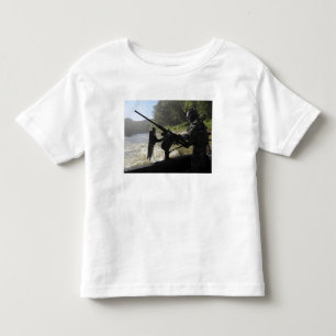 T-shirt Pour Les Tous Petits Un membre d'équipage spécial de Combattant-méti