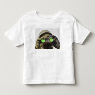 T-shirt Pour Les Tous Petits Un soldat afghan balaye l'horizon