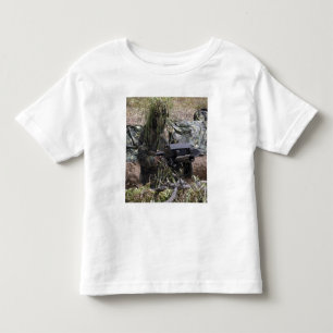 T-shirt Pour Les Tous Petits Un soldat avec lance-grenades MK-19