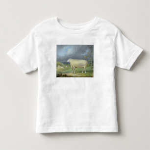 T-shirt Pour Les Tous Petits Une brebis de Leicester de frontière (huile sur l