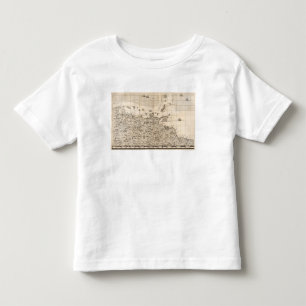 T-shirt Pour Les Tous Petits Une carte de l'Empire Britannique en feuille 19 de