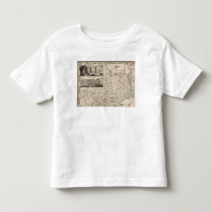 T-shirt Pour Les Tous Petits Une carte de l'Empire Britannique en feuille 1 de