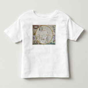 T-shirt Pour Les Tous Petits Une carte du Pôle Nord