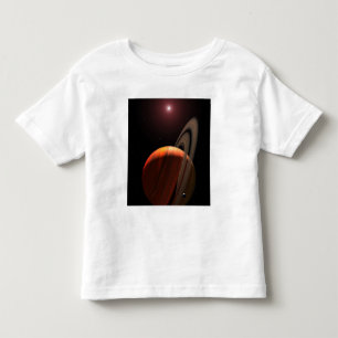 T-shirt Pour Les Tous Petits Une planète de géant de gaz satellisant un nain