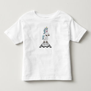 T-shirt Pour Les Tous Petits Unicorn at Chess