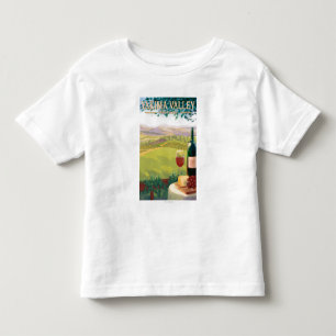 T-shirt Pour Les Tous Petits Vallée de Yakima, pays de WashingtonWine