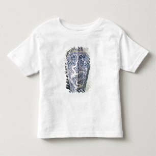 T-shirt Pour Les Tous Petits Vase octogonal à "Mei- P'ing" avec le blanc