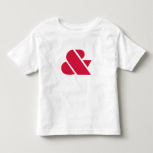 T-shirt Pour Les Tous Petits Vêtements tout-petits rouge cramoisi vibrant