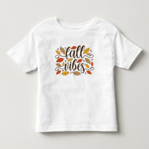 T-shirt Pour Les Tous Petits Vibes d'automne