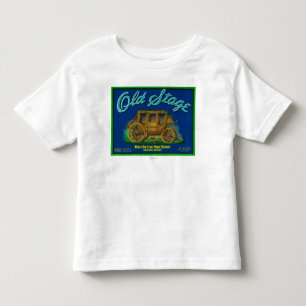 T-shirt Pour Les Tous Petits Vieille caisse LabelMedford de poire d'étape, OU