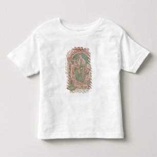 T-shirt Pour Les Tous Petits Vierge et enfant avec St Gregory le grand