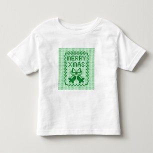 T-shirt Pour Les Tous Petits Vilain chandail motif sonneries cloches et Joyeux 