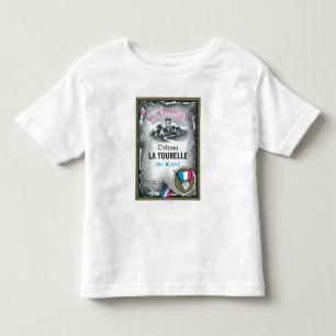 T-shirt Pour Les Tous Petits Vin De Bordeaux Wine LabelEurope