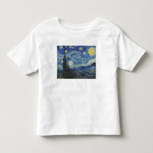 T-shirt Pour Les Tous Petits Vincent van Gogh La Nuit étoilée, juin 1889