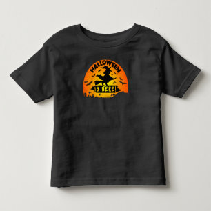 T-SHIRT POUR LES TOUS PETITS VINTAGE HALLOWEEN EST ICI