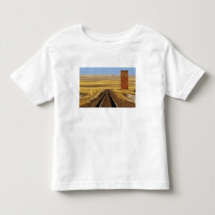 T-shirt Pour Les Tous Petits Voies ferrées menant à un vieux grenier à Collins