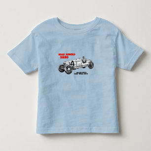 T-shirt Pour Les Tous Petits Voiture de course Vintage des années 1930