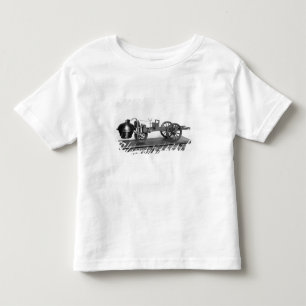 T-shirt Pour Les Tous Petits voiture Vapeur-actionnée inventée
