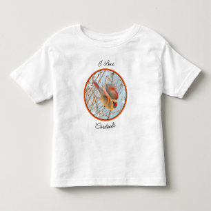 T-shirt Pour Les Tous Petits Vol Cardinal Nord - Photo originale