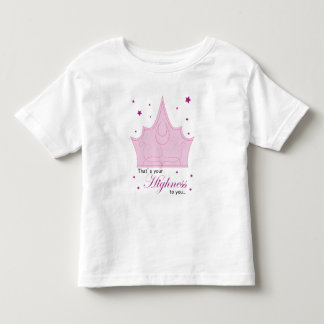 T-shirt Pour Les Tous Petits Votre Altesse