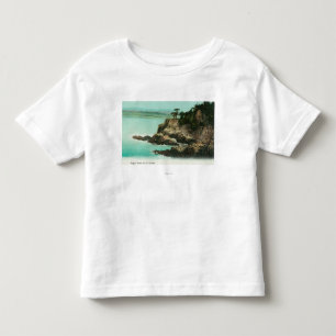 T-shirt Pour Les Tous Petits Vue aérienne de dôme d'Eagle au point Lobos