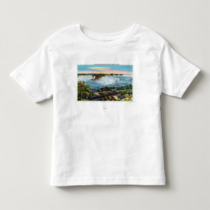 T-shirt Pour Les Tous Petits Vue centrale de train du Michigan des chutes du