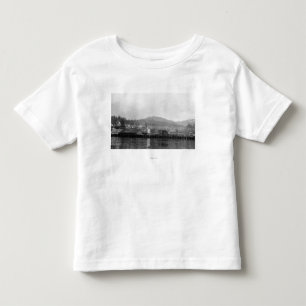 T-shirt Pour Les Tous Petits Vue de bord de mer de Ketchikan, Alaska
