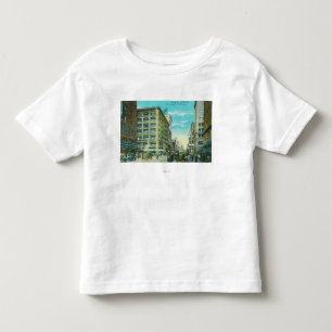 T-shirt Pour Les Tous Petits Vue de Broadway et de septième coin
