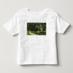 T-shirt Pour Les Tous Petits Vue de champ de bataille, maintenant vert de